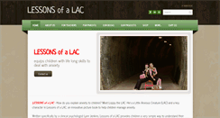 Desktop Screenshot of lessonsofalac.com